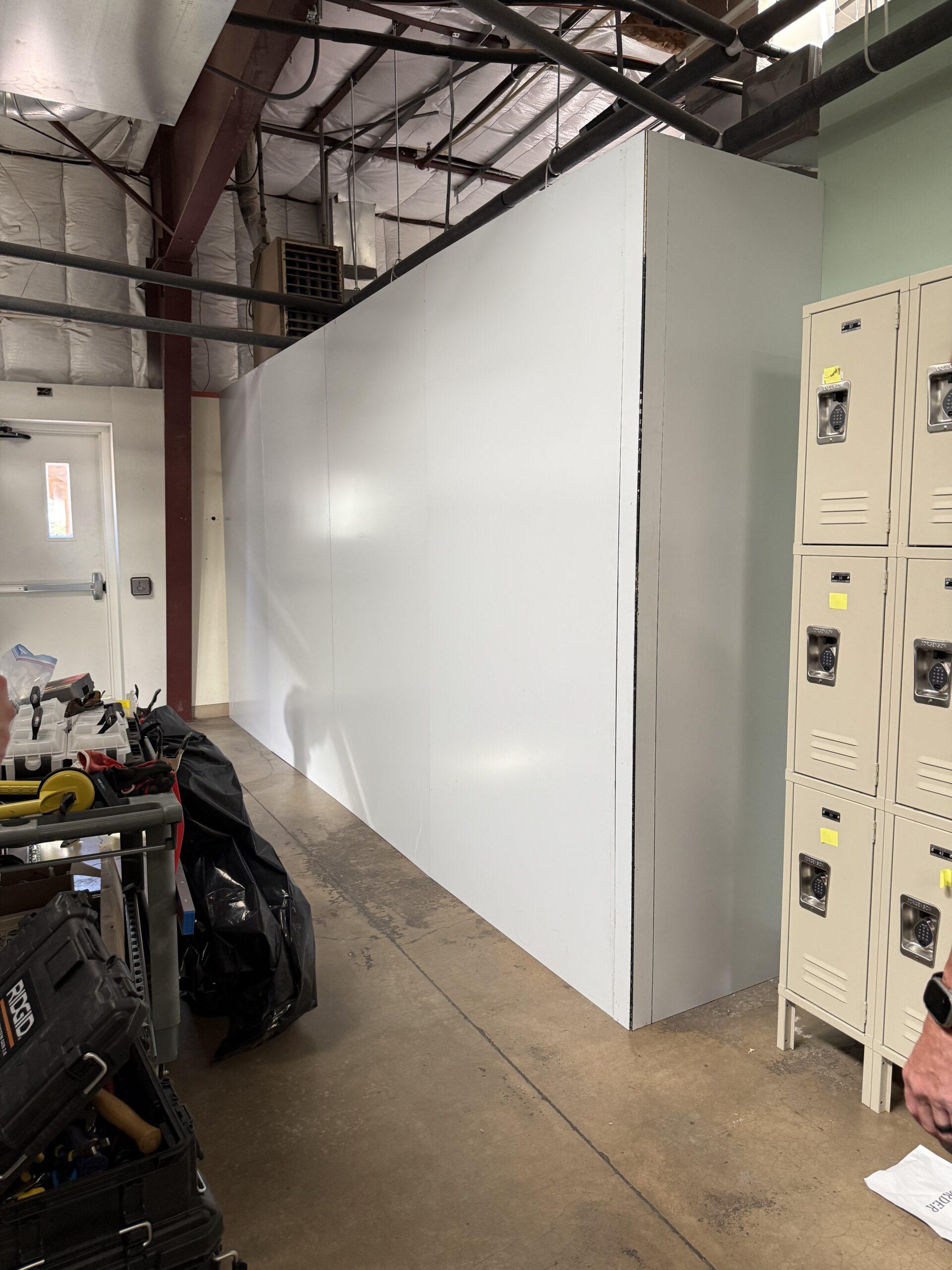 Temporary Wall Systems Helps Women's Center Expansion