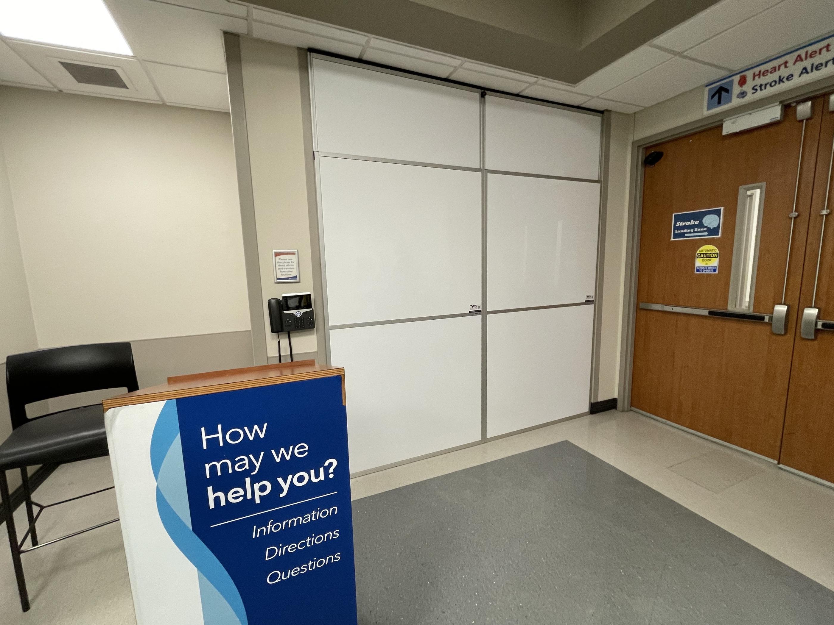 Our Lady of the Lake RMC Emergency Room Renovation Containment