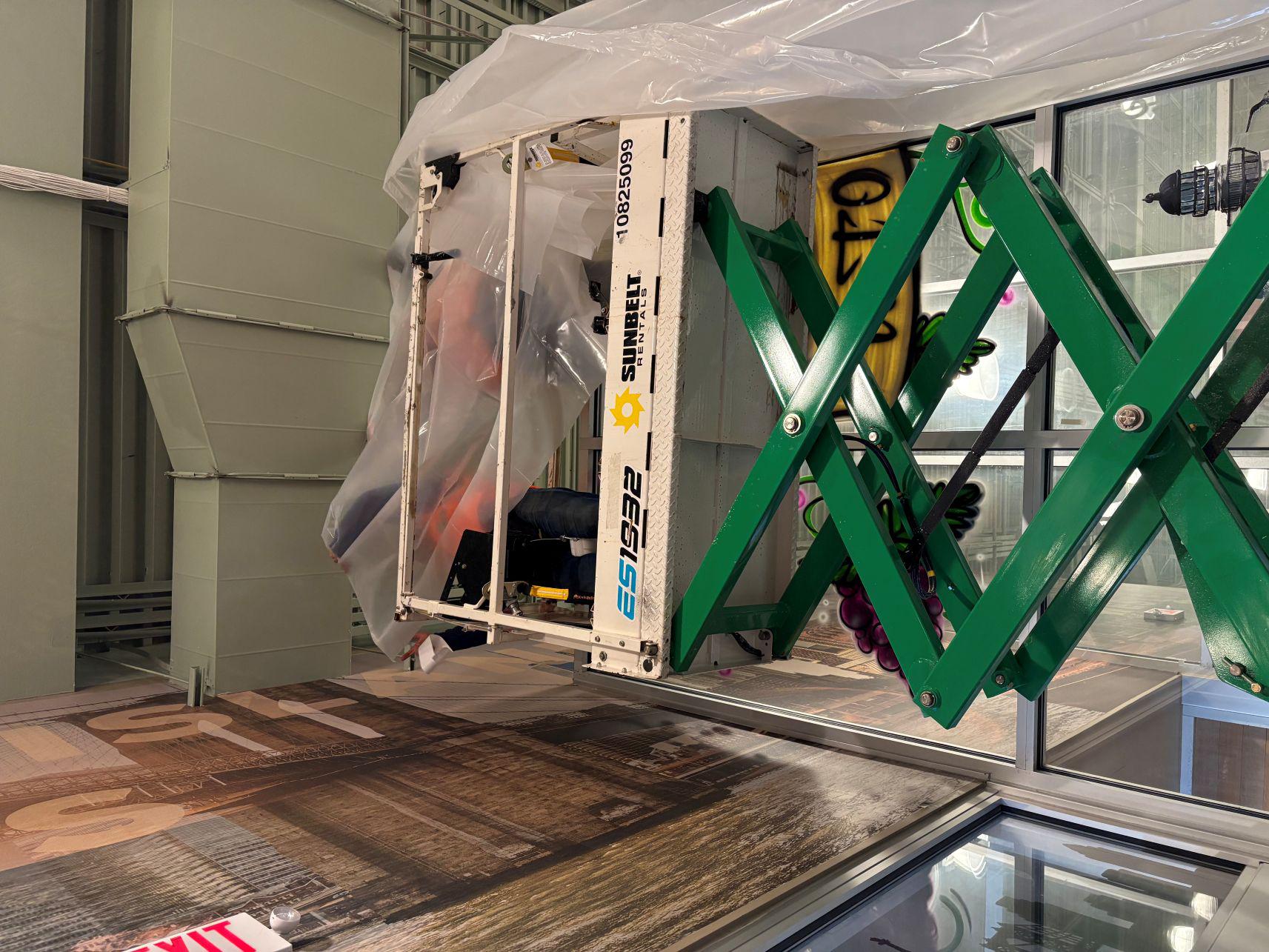 Retail Construction Containment in Westbury, NY