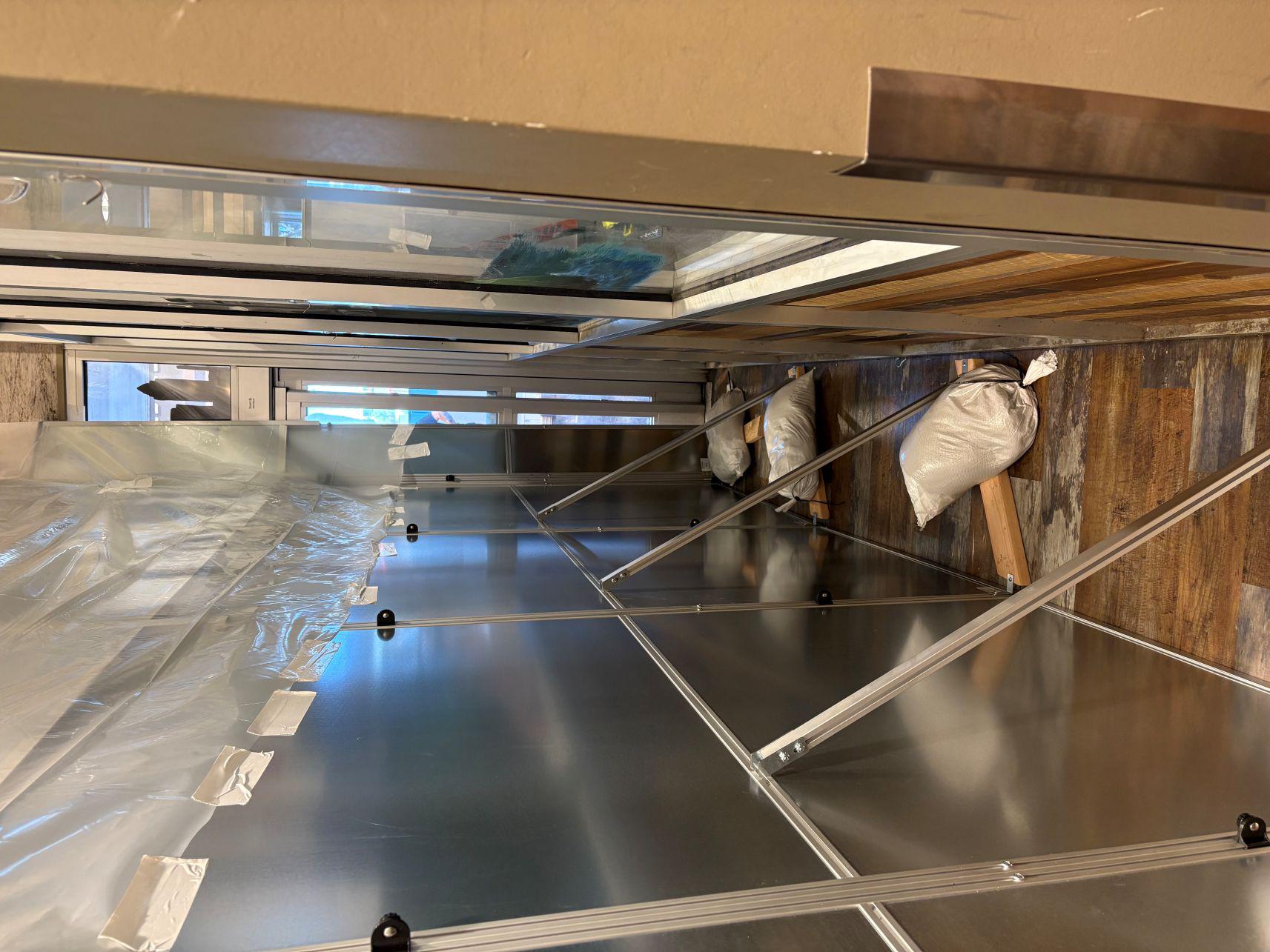 Retail Construction Containment in Westbury, NY