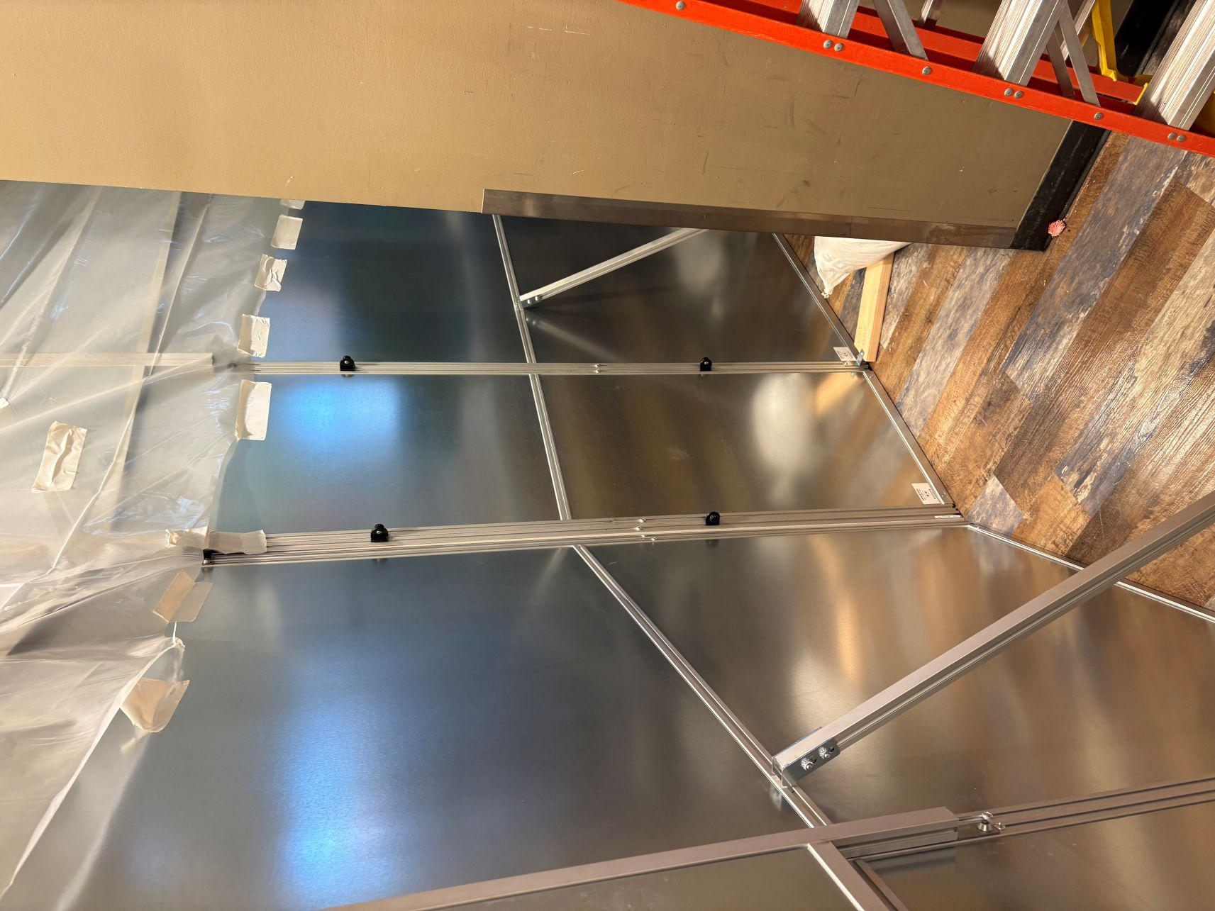 Retail Construction Containment in Westbury, NY