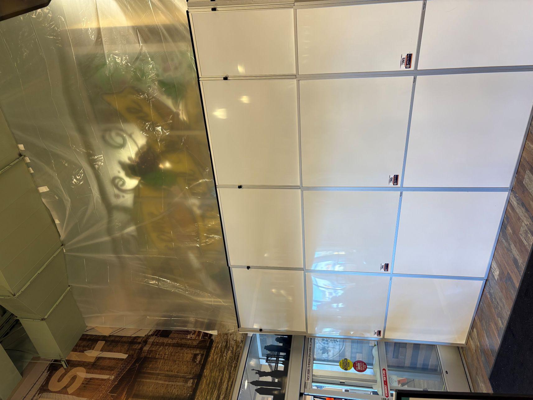 Retail Construction Containment in Westbury, NY