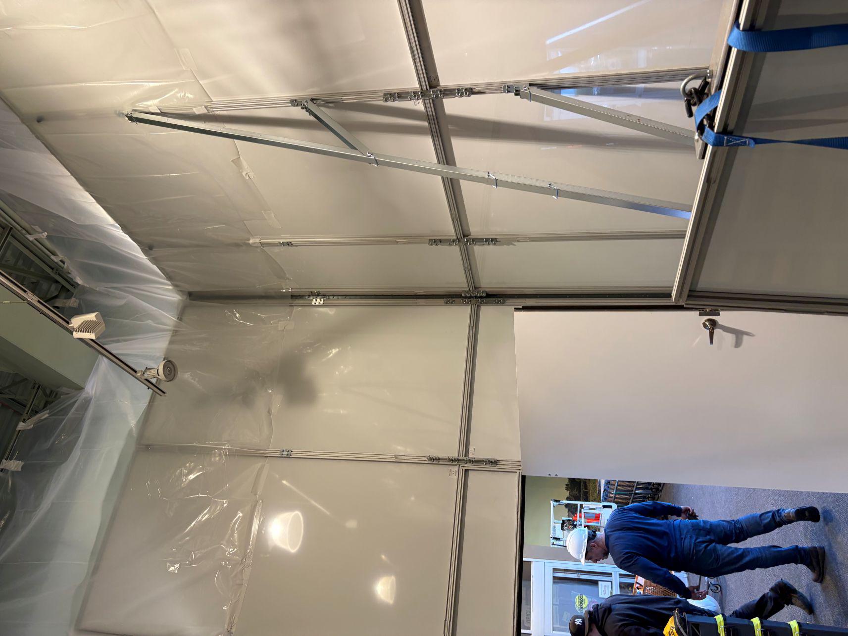 Retail Construction Containment in Westbury, NY