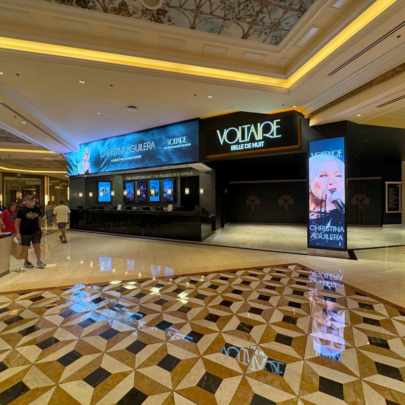 Construction Containment at The Venetian Hotel