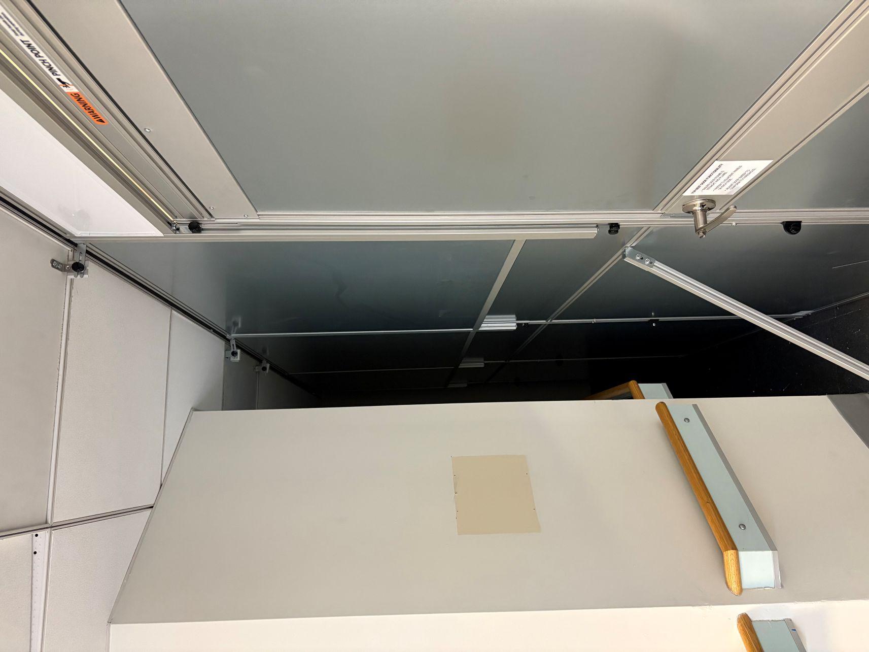 Temporary Wall Systems with Sliding Door and Air Scrubber Support for Complex Renovation Projects