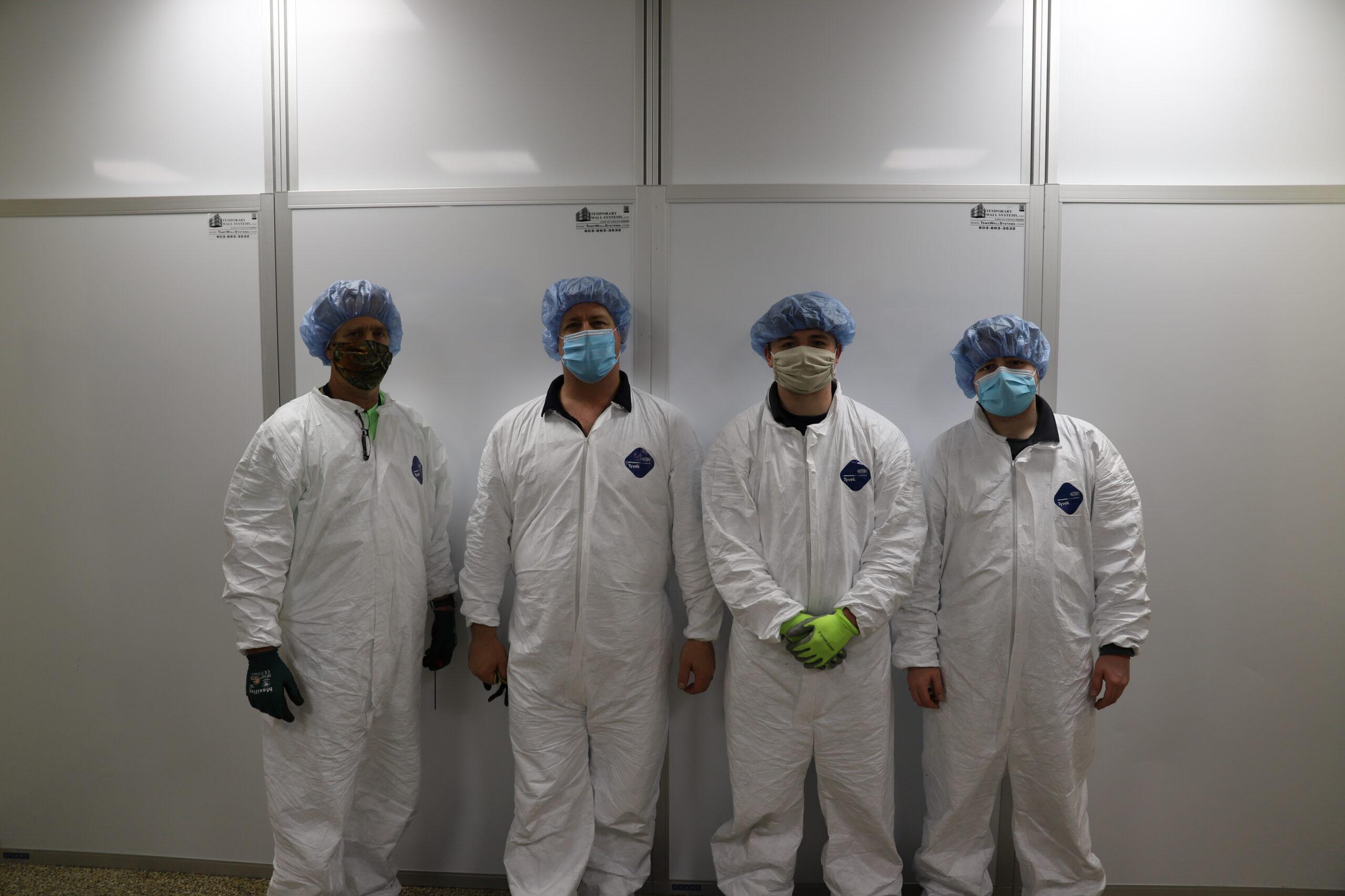 Containing the Coronavirus Outbreak with Temporary Wall Systems