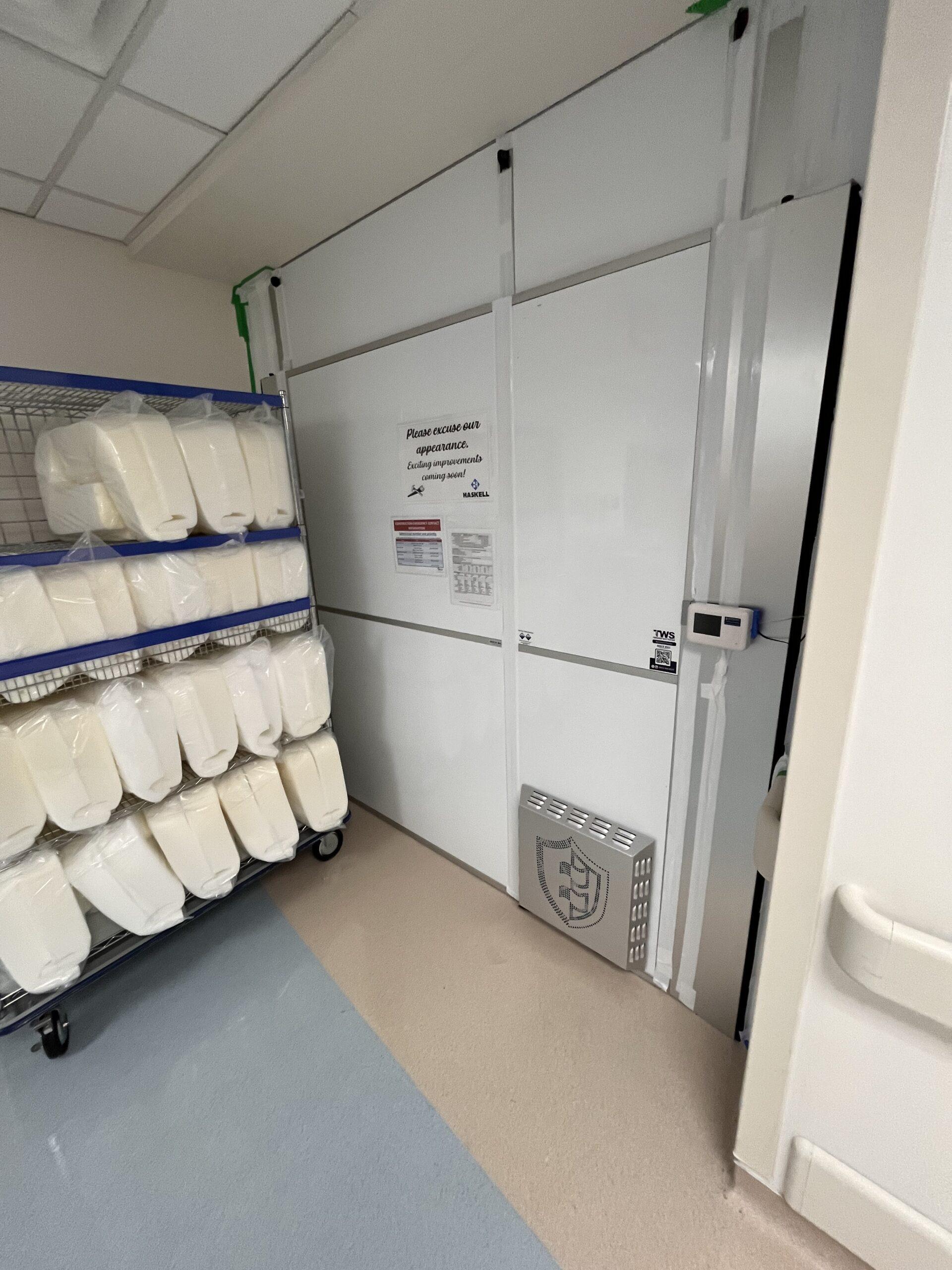 Healthcare Renovation Containment in Jacksonville, FL