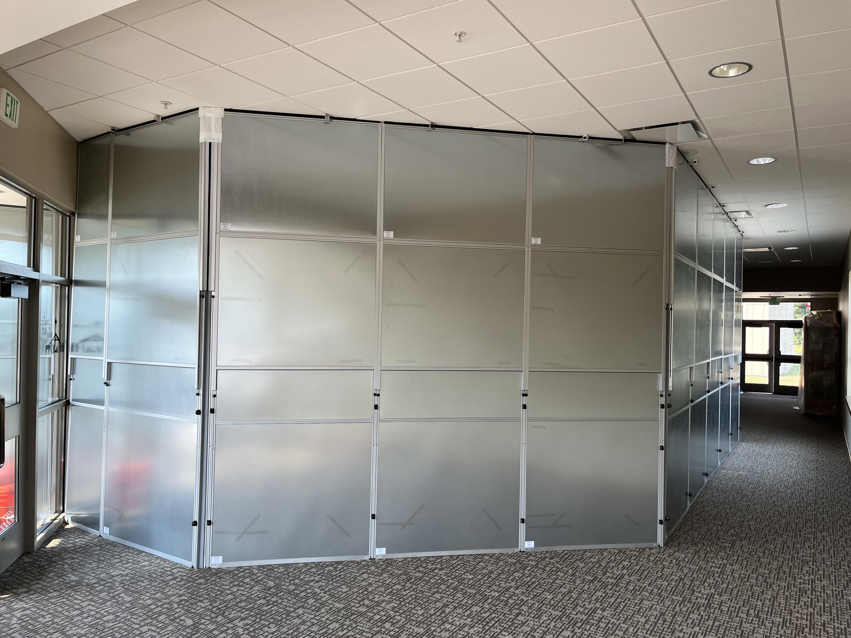 Occupied renovation containment wall