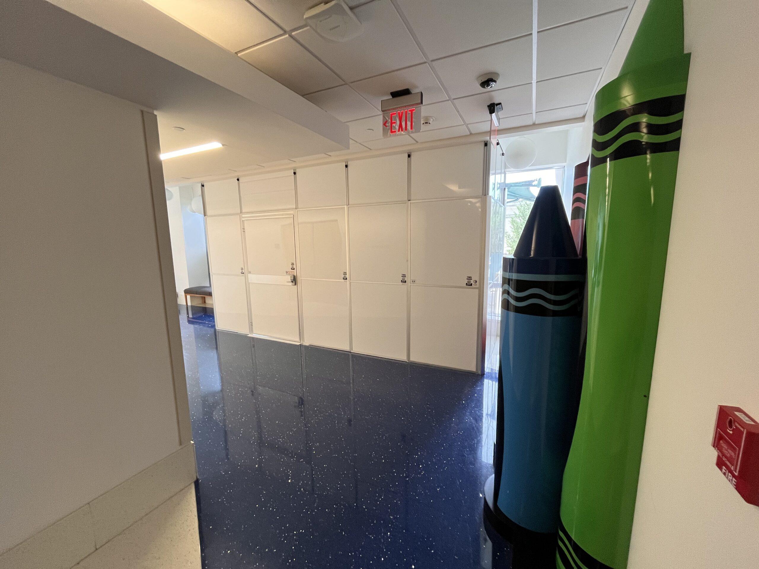 Wolfson Children's Hospital Temporary Construction Entrance