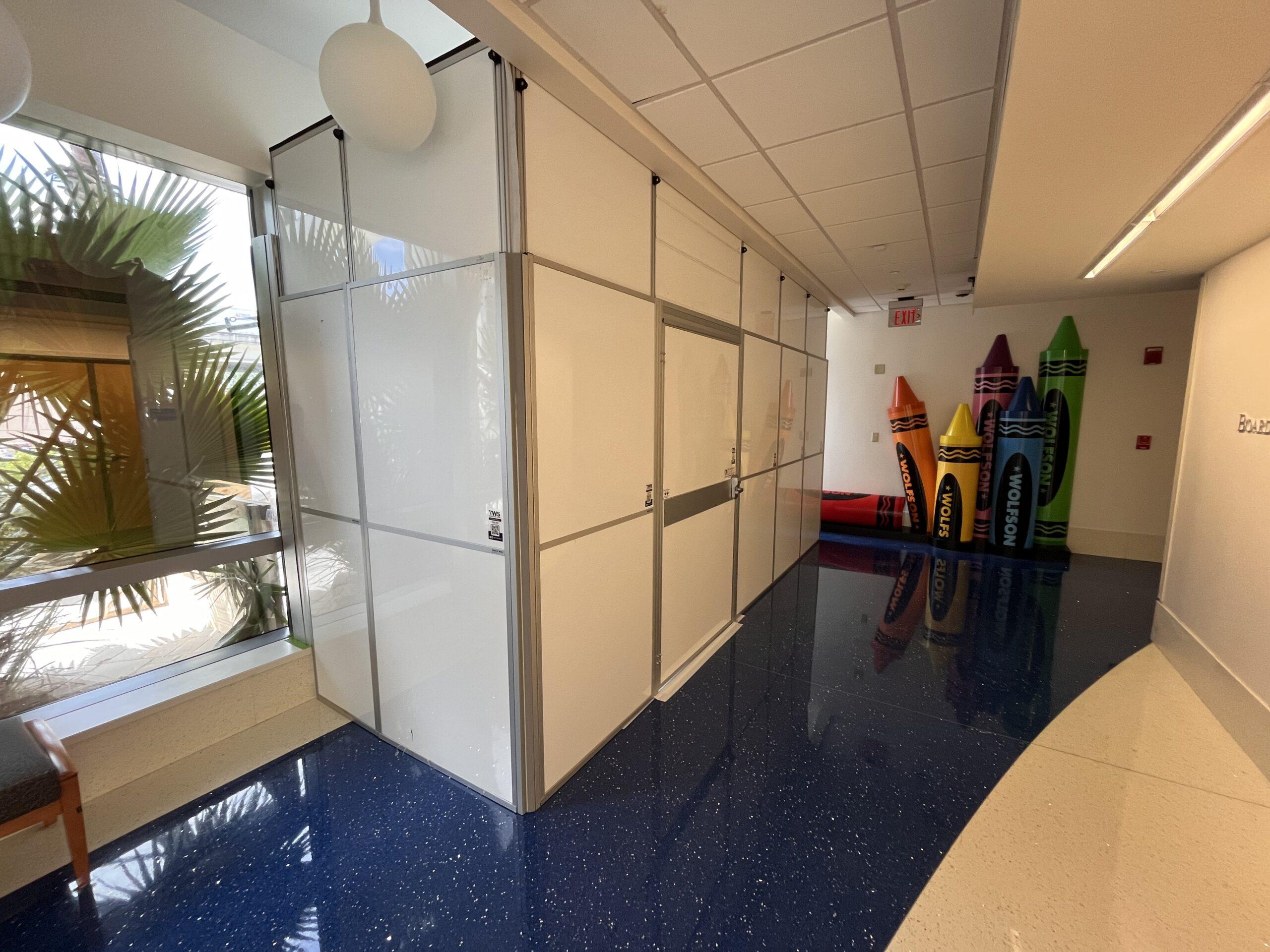 Wolfson Children's Hospital Temporary Construction Entrance