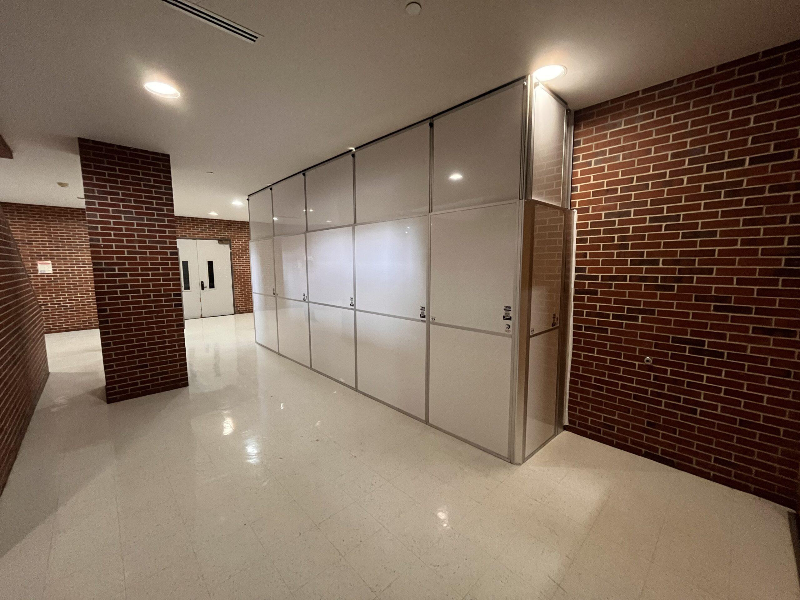 Temporary Walls for Campus Renovations