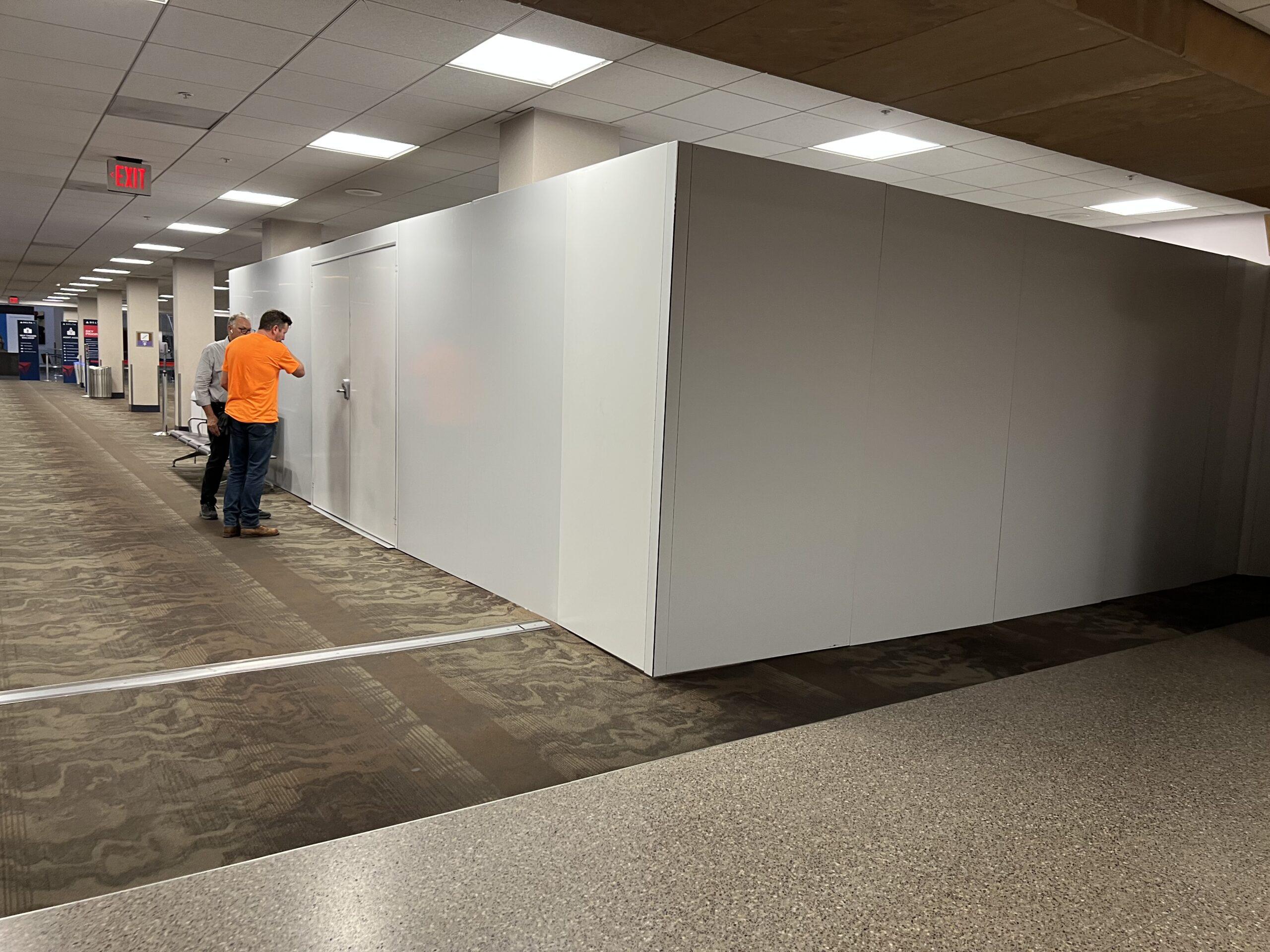 Tucson International Airport – Temporary TSA Baggage Screening Area