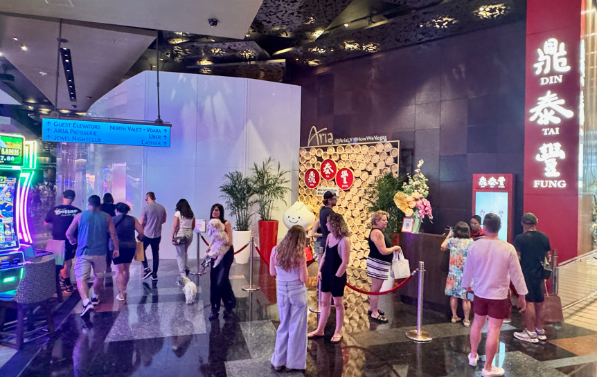 Temporary Walls for Casino Renovation