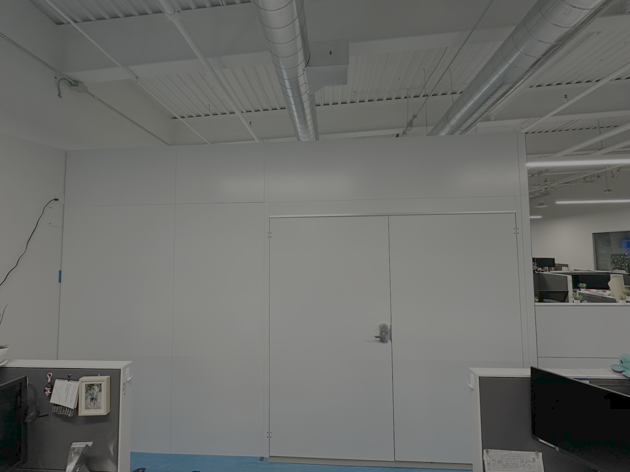 Temporary Walls Puget Sound Builds SpaceX Office Containment