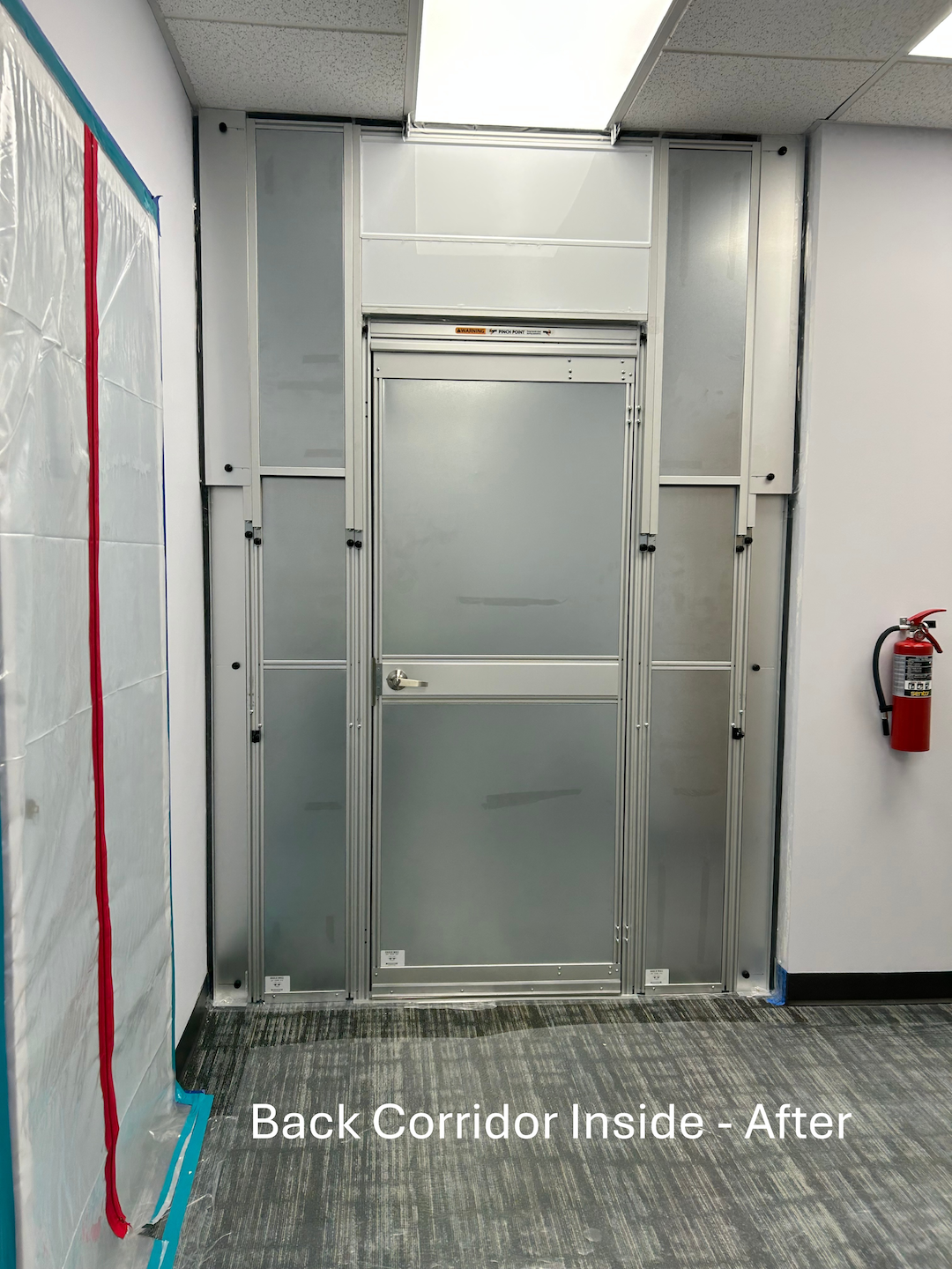 Temporary Wall Systems Richmond and Hampton Roads Contains Emergency Water Leak at Children's Hospital