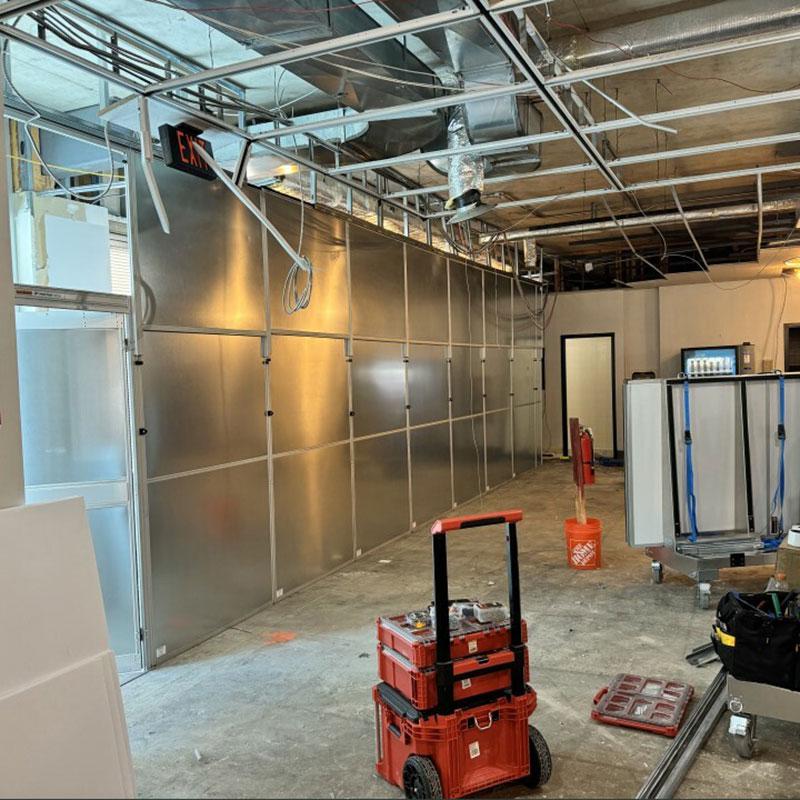 Temporary Walls for Construction Safety