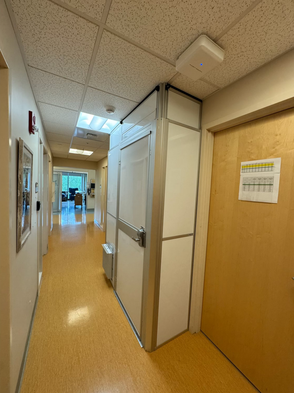 Temporary Wall Systems Anchorage Leads Medical Center Building Leak Restoration