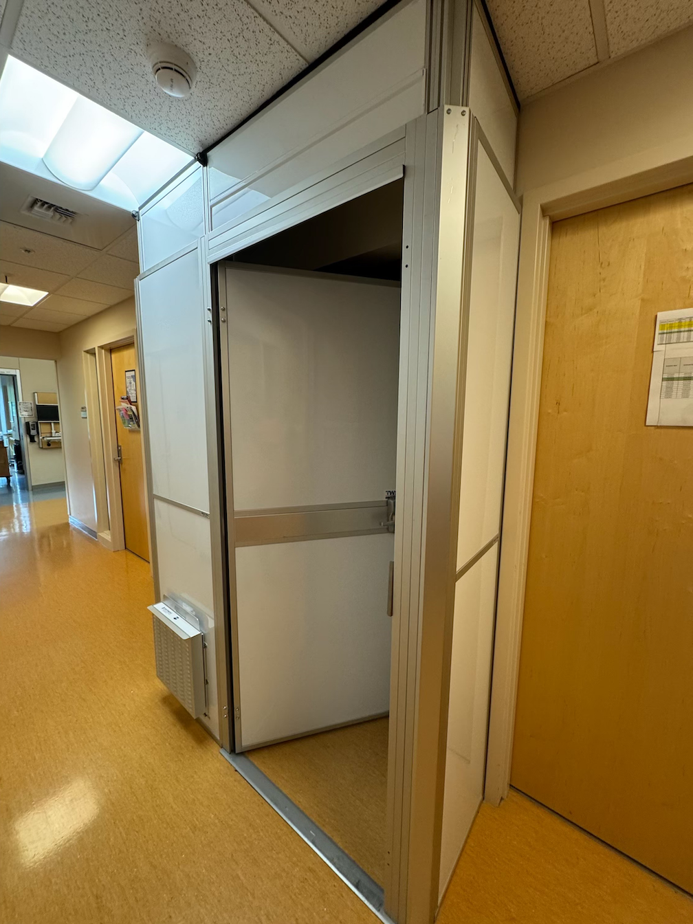 Temporary Wall Systems Anchorage Leads Medical Center Building Leak Restoration