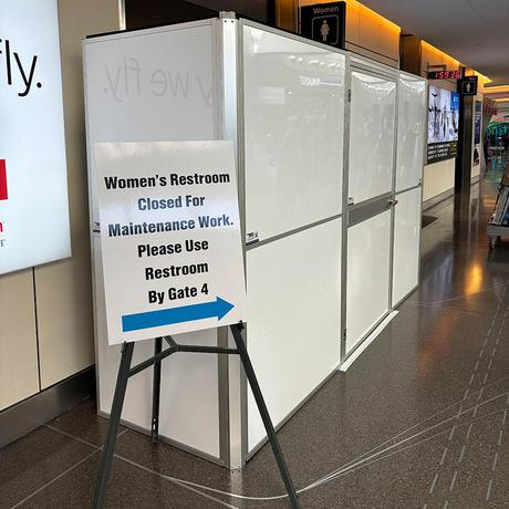 Airport Crowd Control & Construction Containment