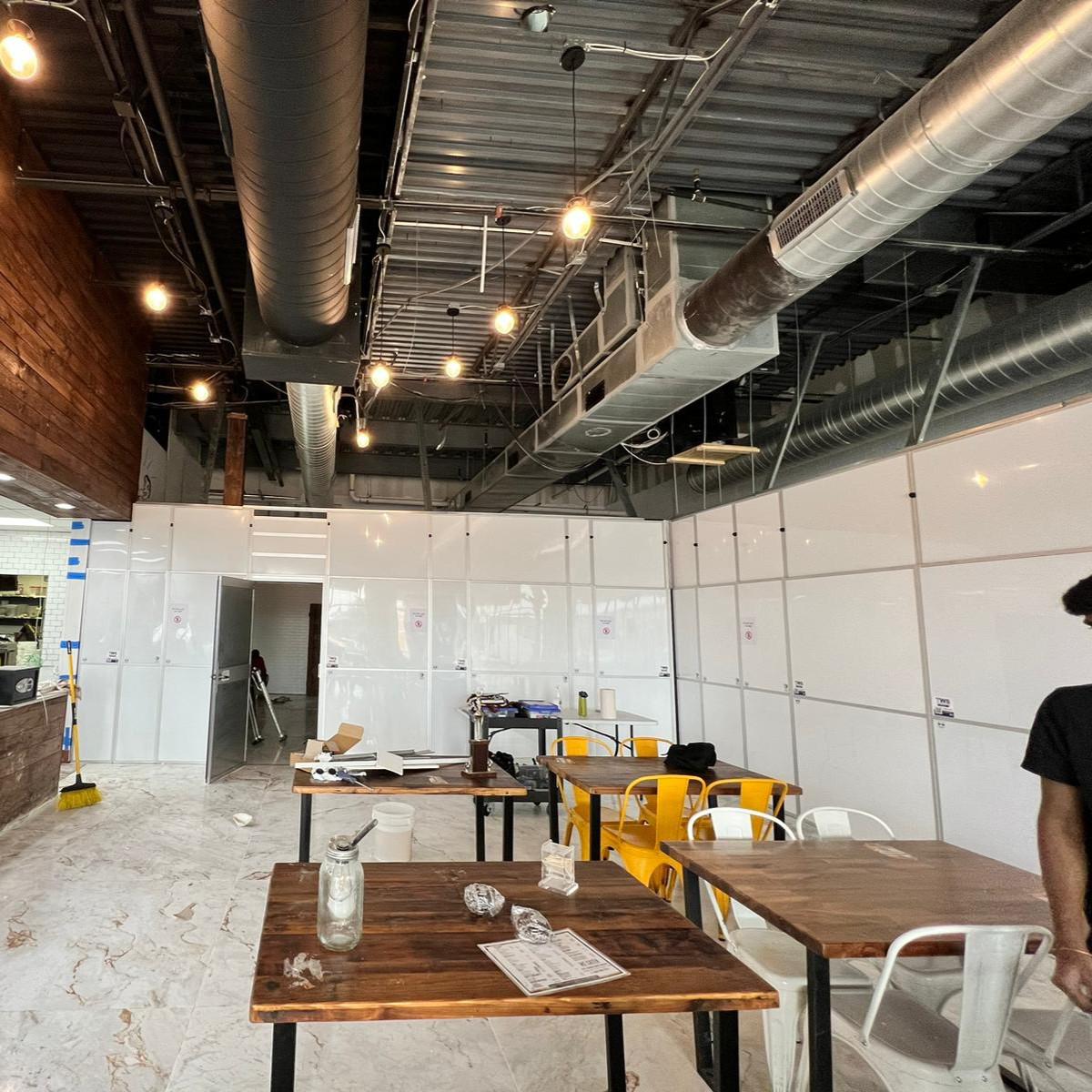 Restaurant Renovation Containment