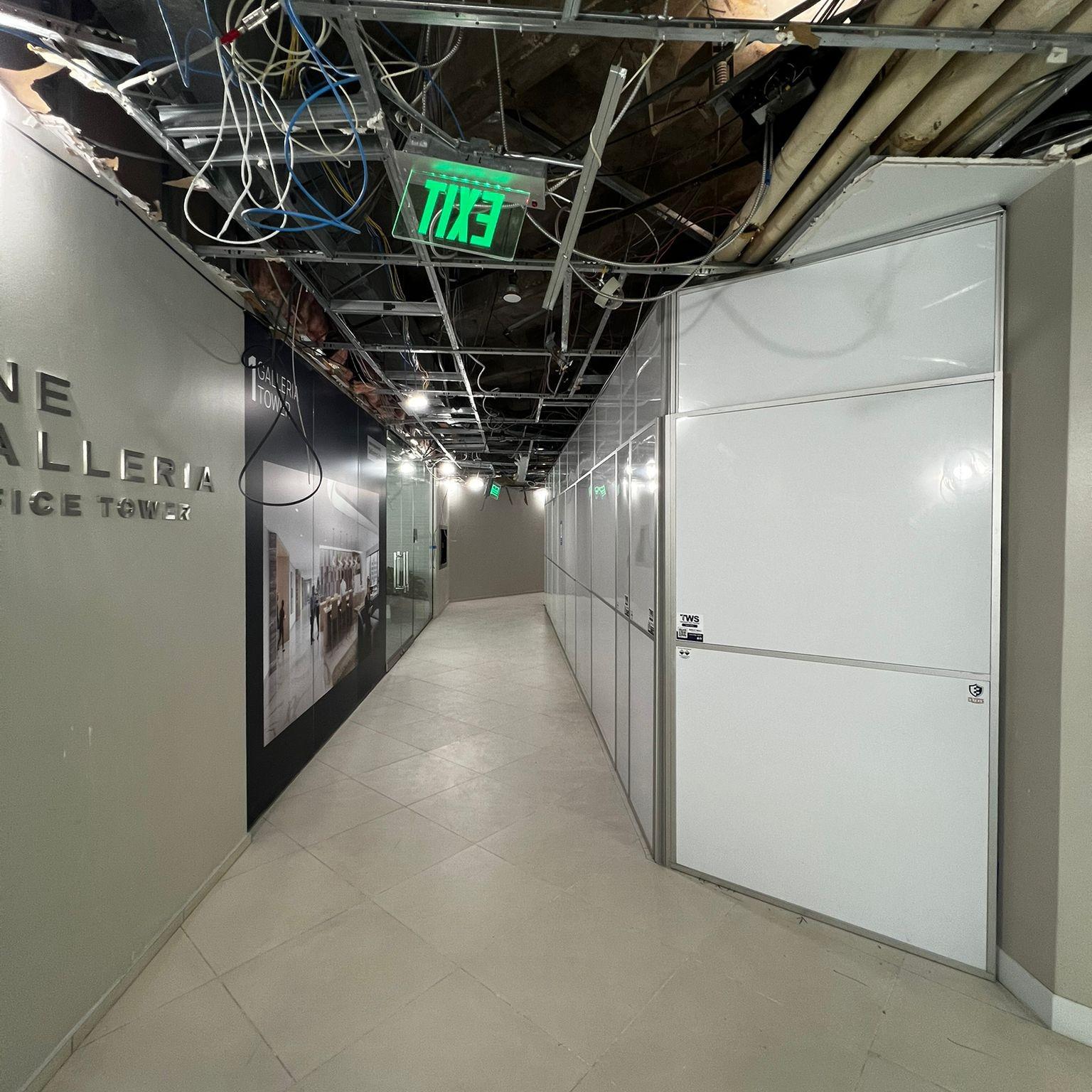 Office Renovation Containment