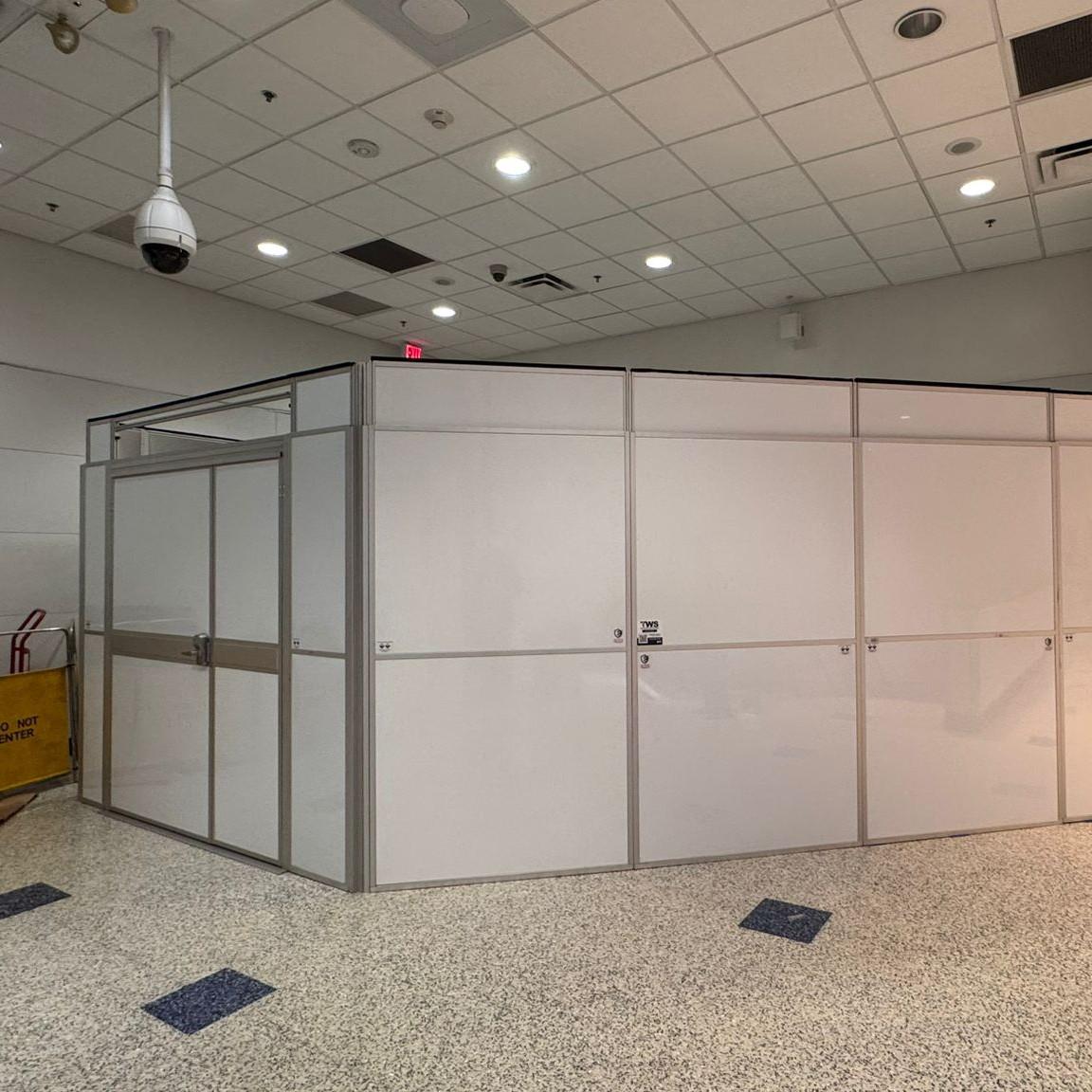 Airport Renovation Containment in Dallas, TX