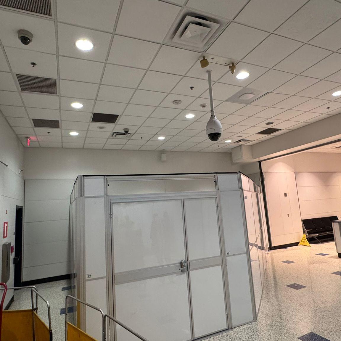 Airport Renovation Containment in Dallas, TX