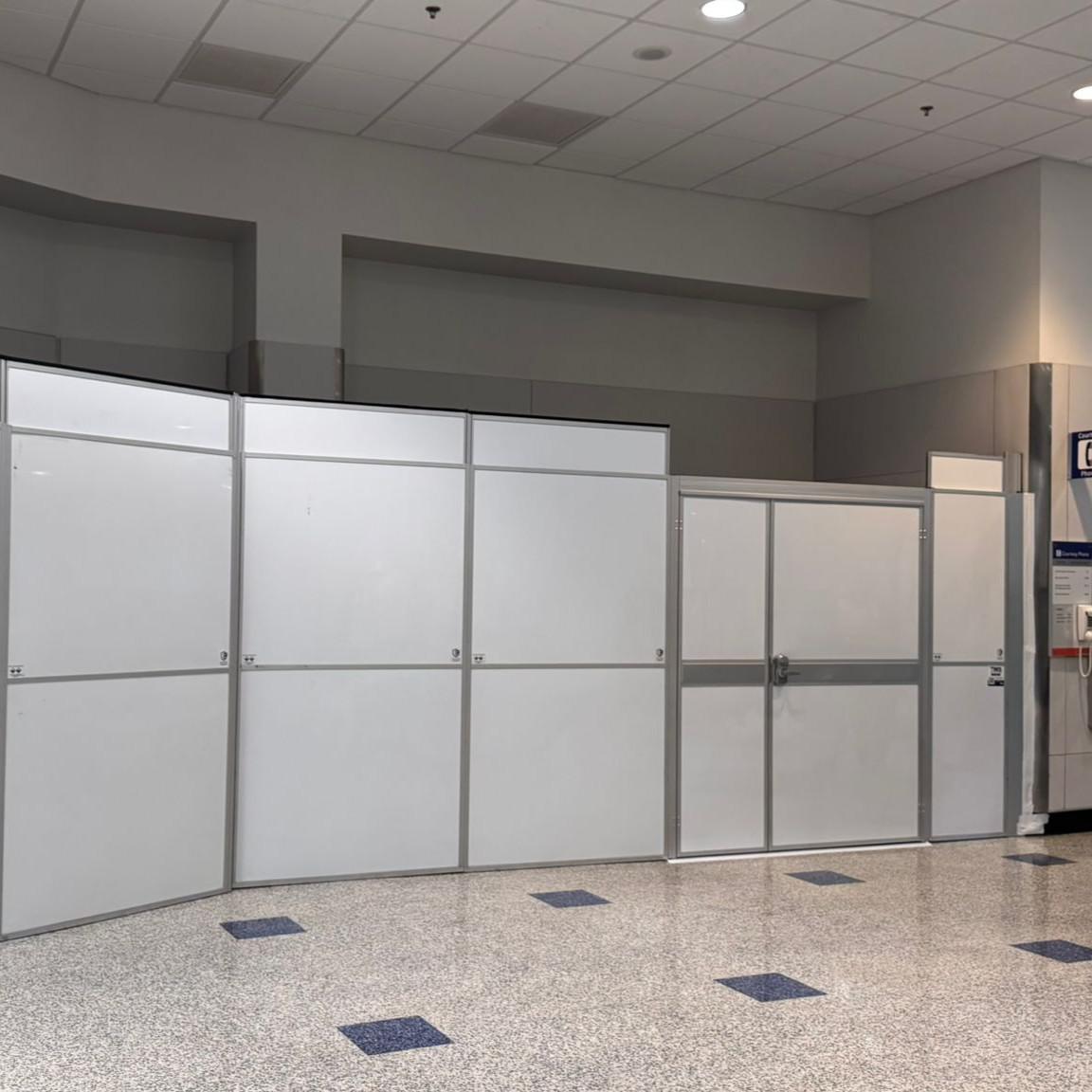 Airport Renovation Containment in Dallas, TX