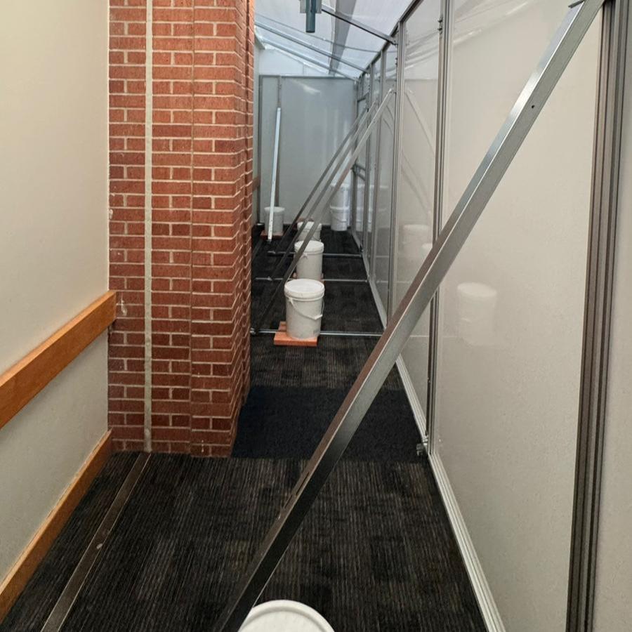 College Renovation Containment in Plano, TX