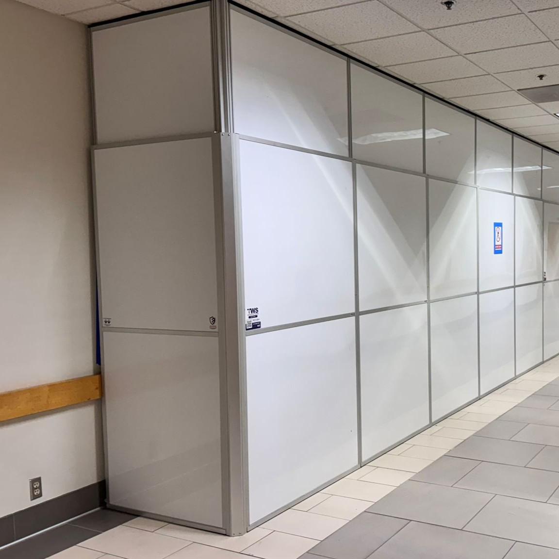 College Renovation Containment in Plano, TX