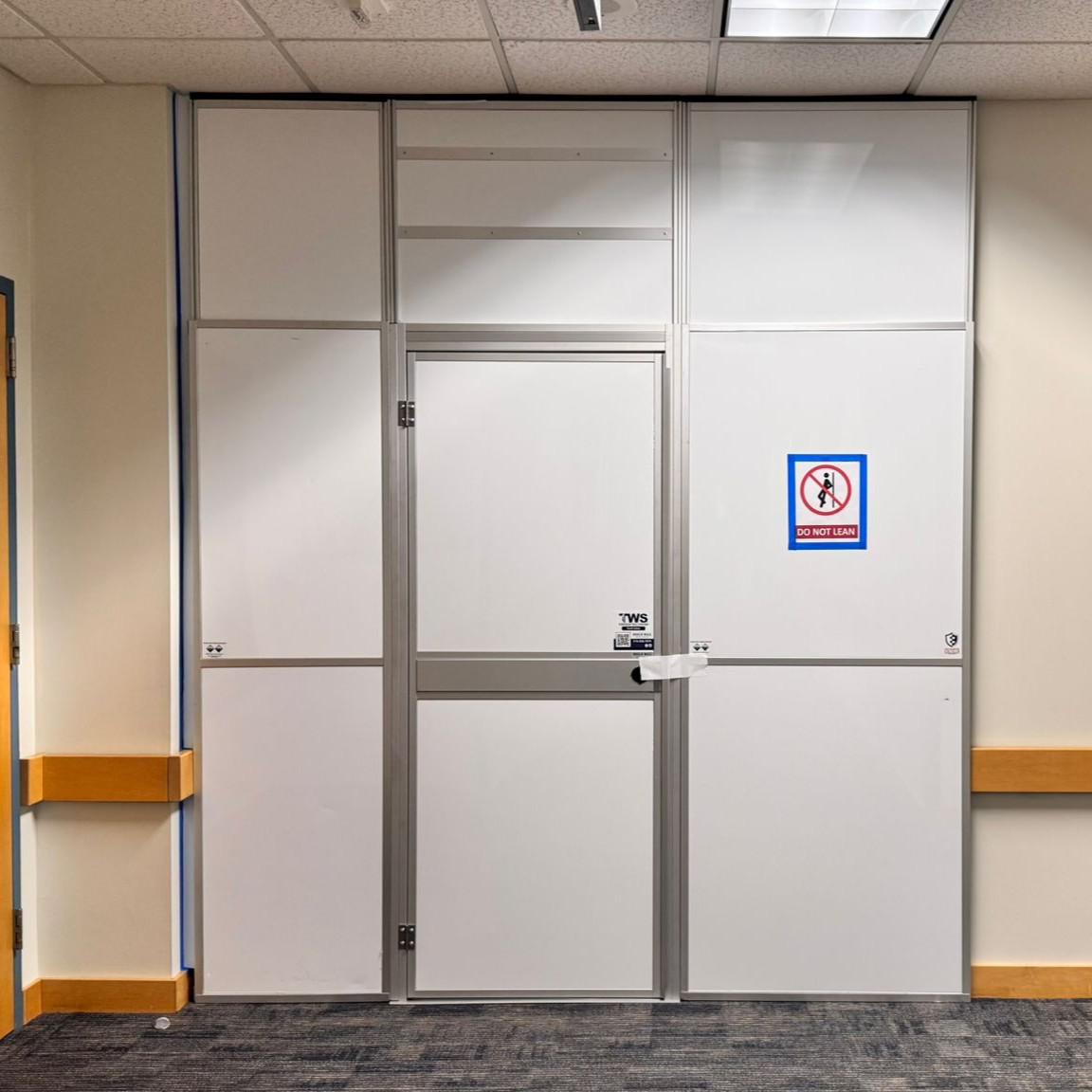 College Renovation Containment in Plano, TX