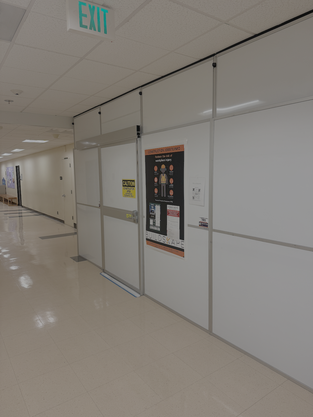 Temporary Wall Systems Portland Helped Local University with Corridors and Classroom Improvements