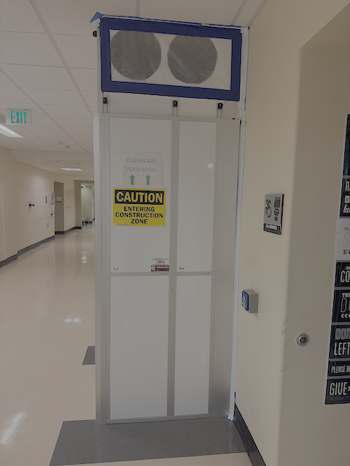 Temporary Wall Systems Portland Helped Local University with Corridors and Classroom Improvements