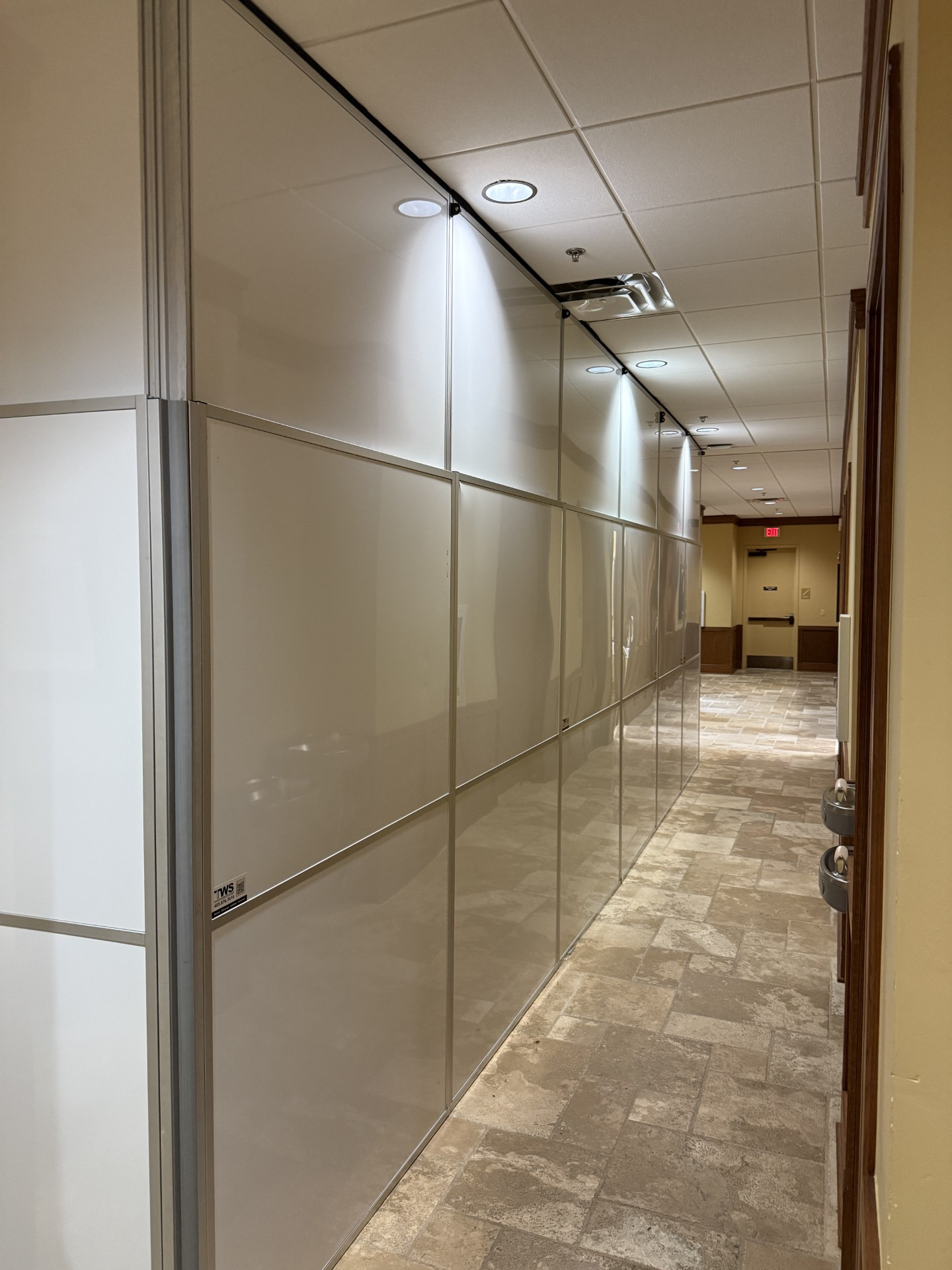 Temporary Wall Systems Oklahoma City Keeps Bank Open and Operational