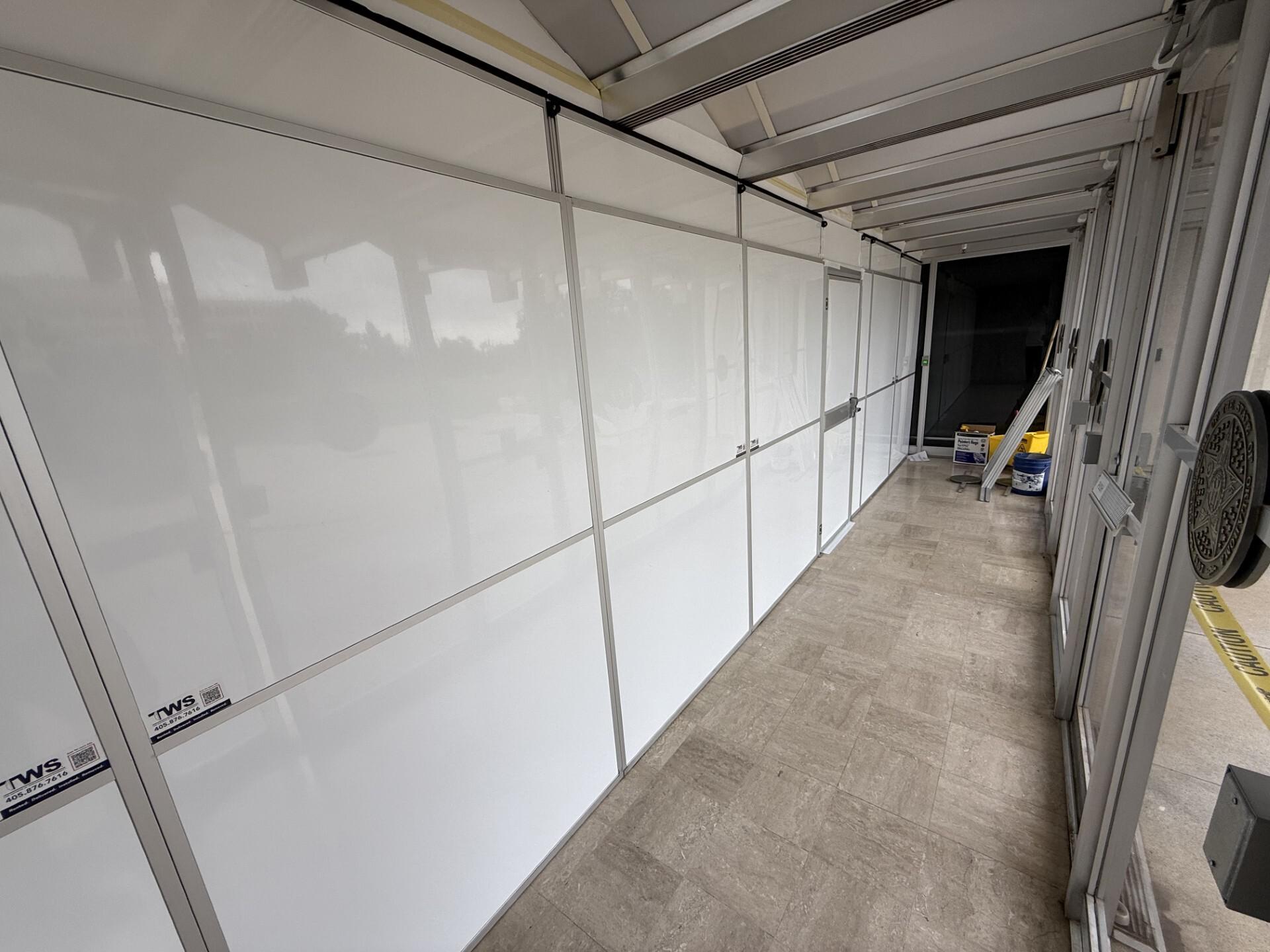 Government Building Construction Containment