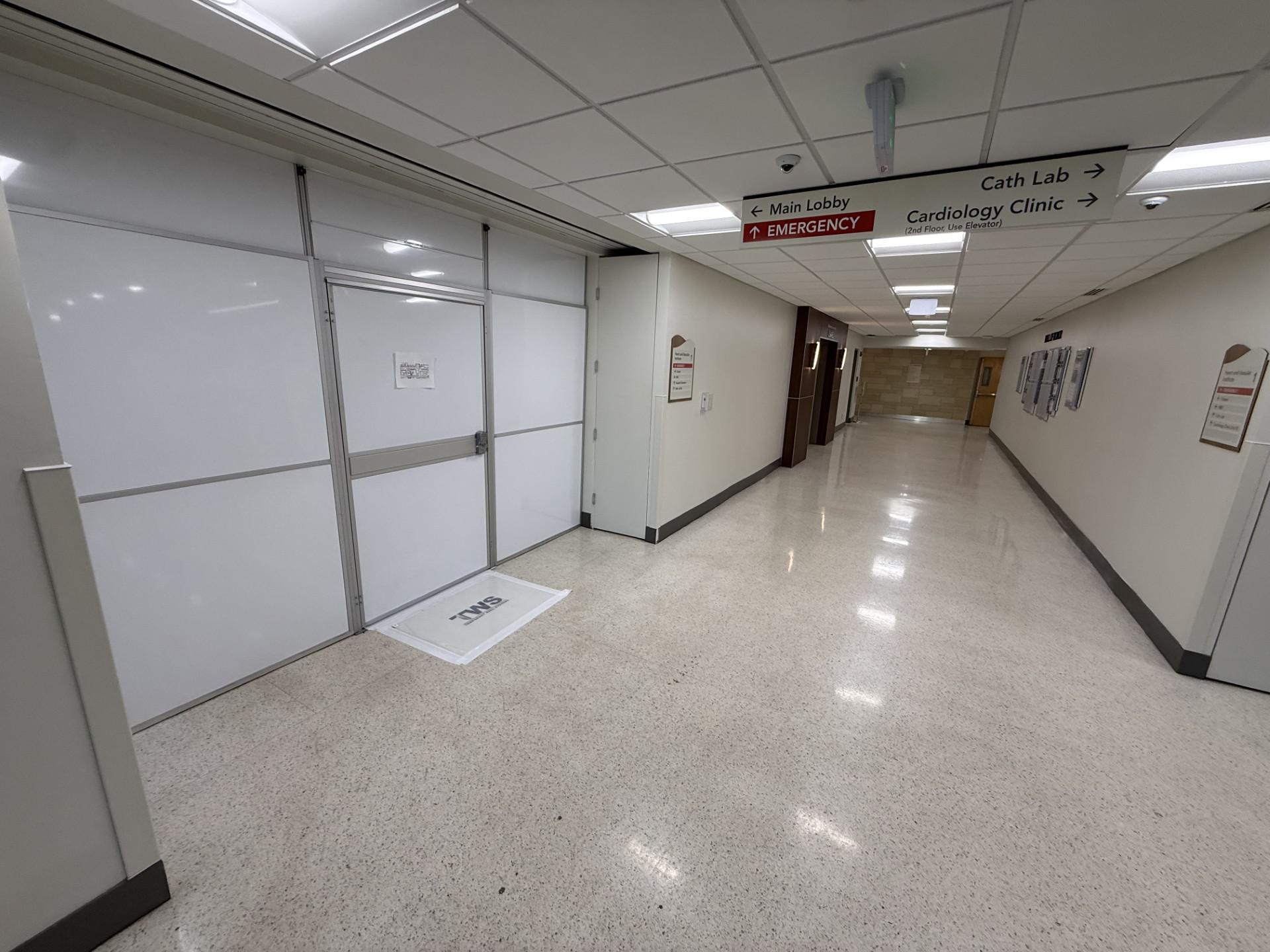 Stillwater Medical Center Lobby Renovation Containment