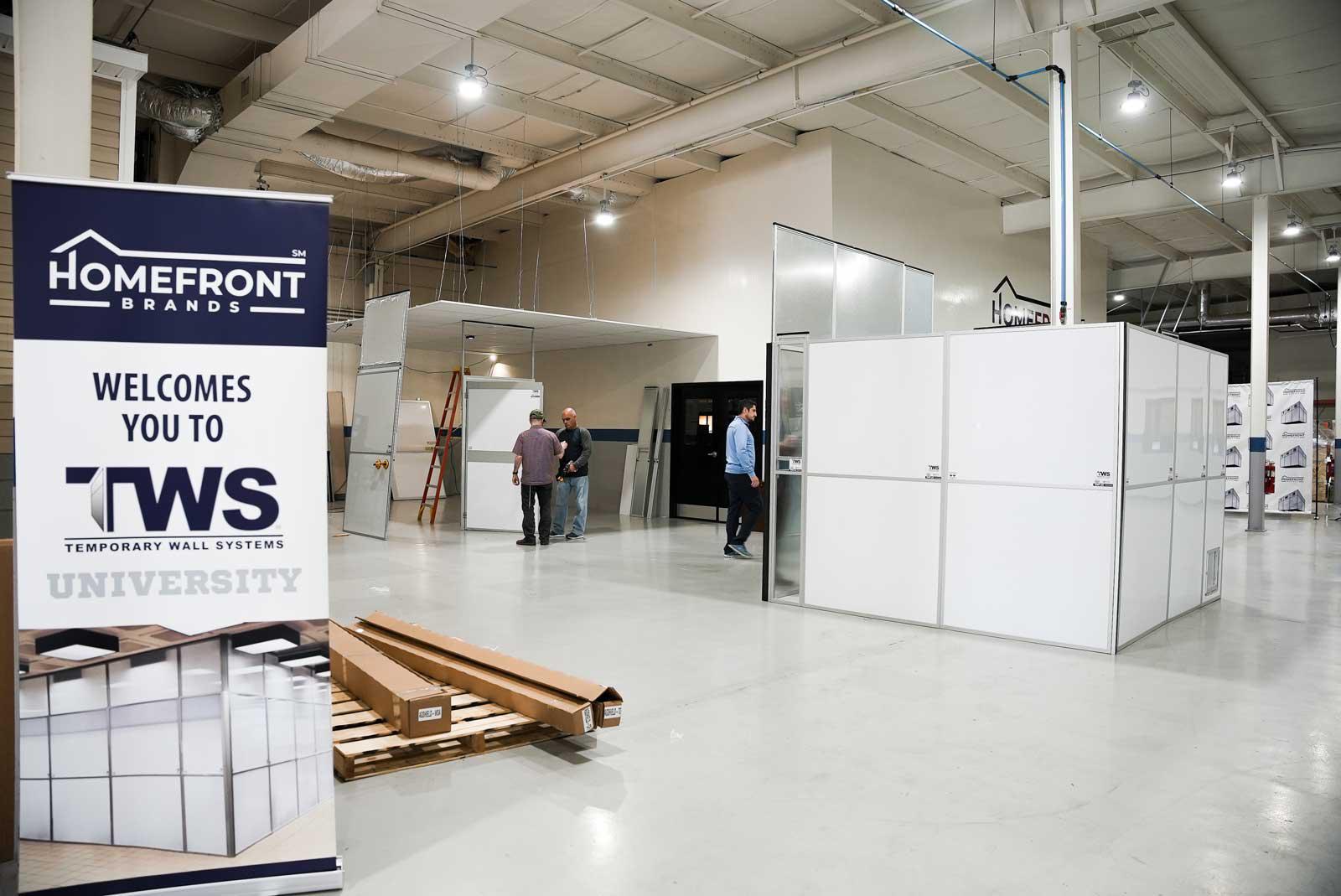 Creating Modular Event Spaces with Temporary Walls