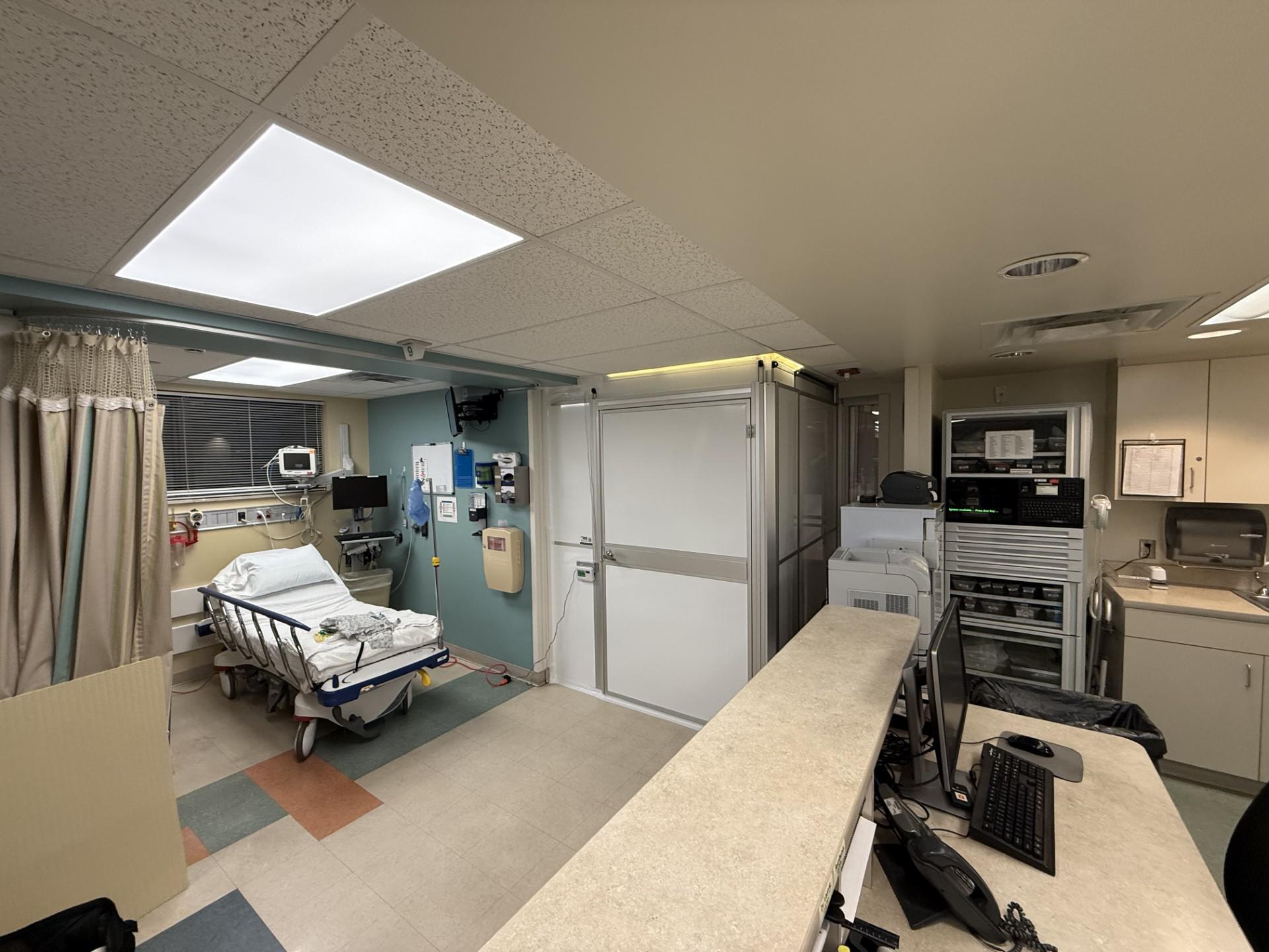Healthcare Renovation Containment in Ardmore, OK