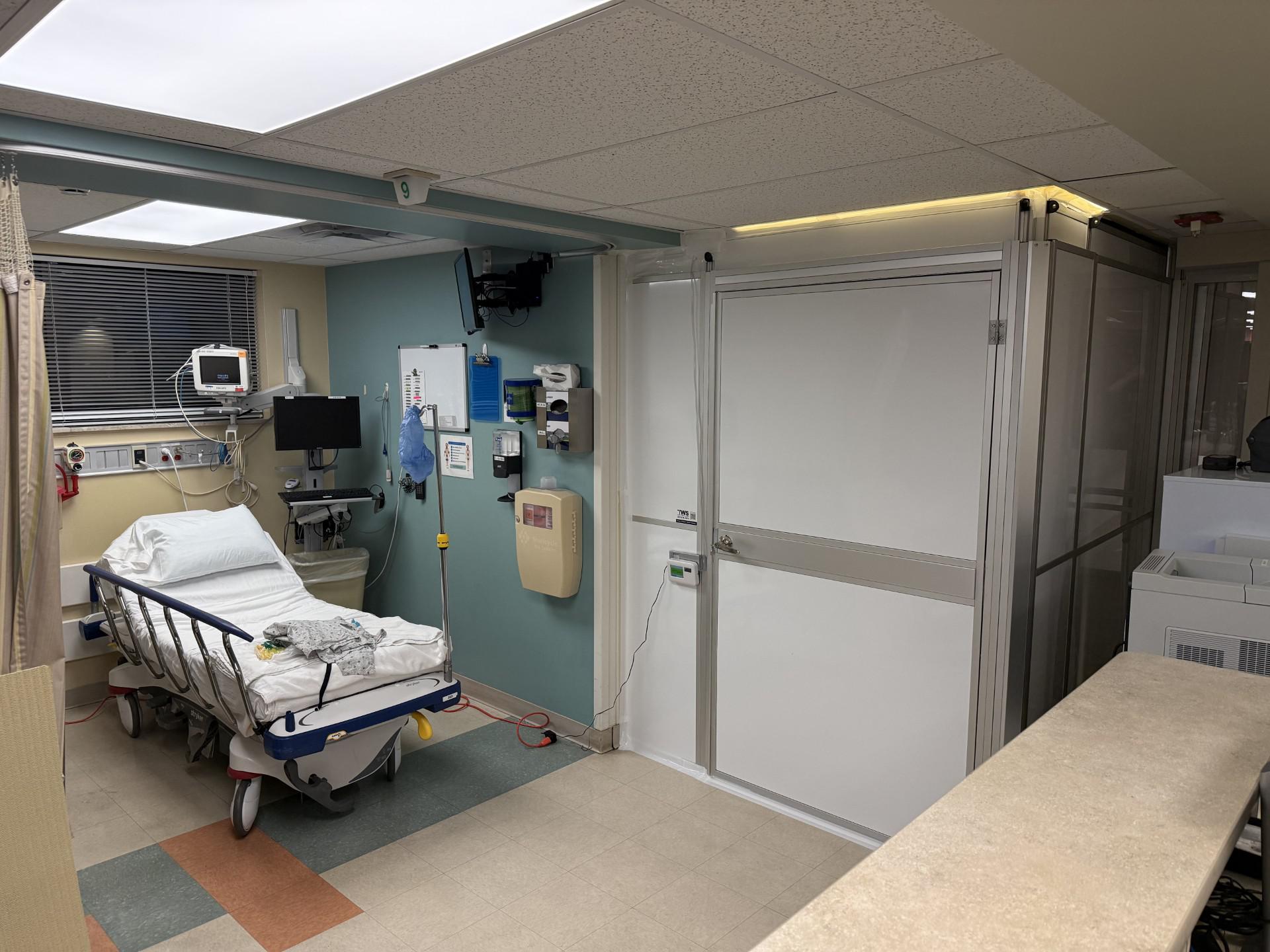 Healthcare Renovation Containment in Ardmore, OK