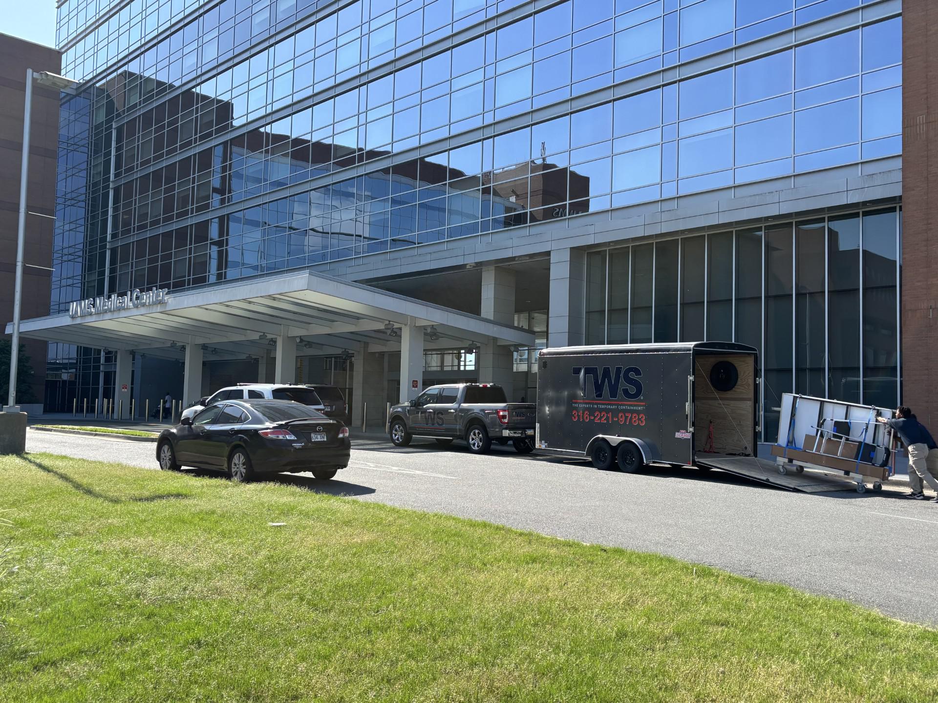 Healthcare Renovation Containment in Little Rock, AR