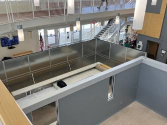 Holly Springs Recreation Center stairs