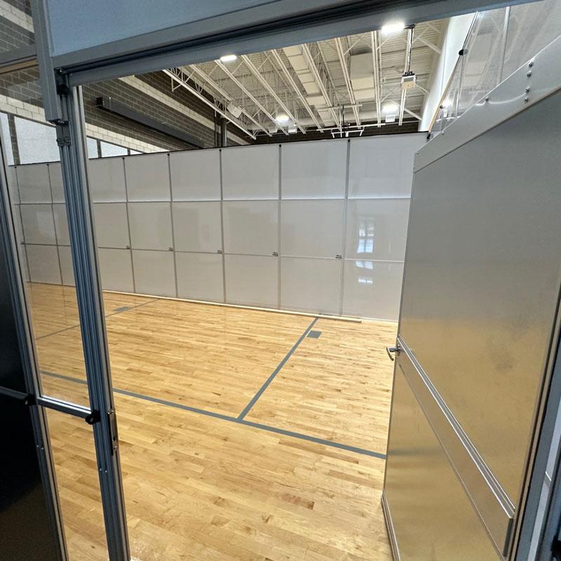 Temporary Classroom Installation at School