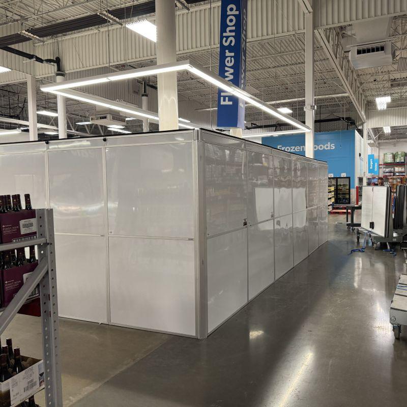 Retail Remodel Containment in Chesterfield, MO