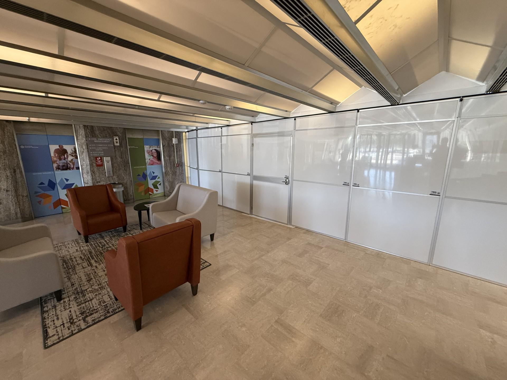 Government Building Renovation Containment in Oklahoma City, OK