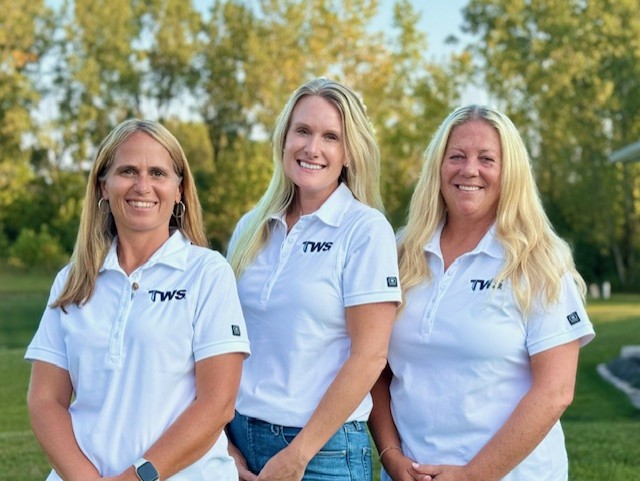 Temporary Wall Systems Louisville Owner Abby, Andrea, and Megan