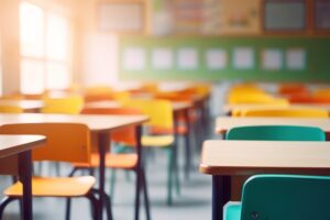 back to school desks classroom 1